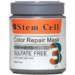 تصویر ماسک مو استم سل مخصوص موهای رنگ شده و هایلایت شده 500 میلی لیتر ا Stem Cell Color Repair Mask 500 ml
