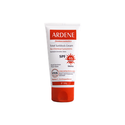 تصویر کرم ضد آفتاب رنگی SPF46 آردن فاقد جاذب های شیمیایی مناسب پوست های معمولی و حساس ۵۰ گرم