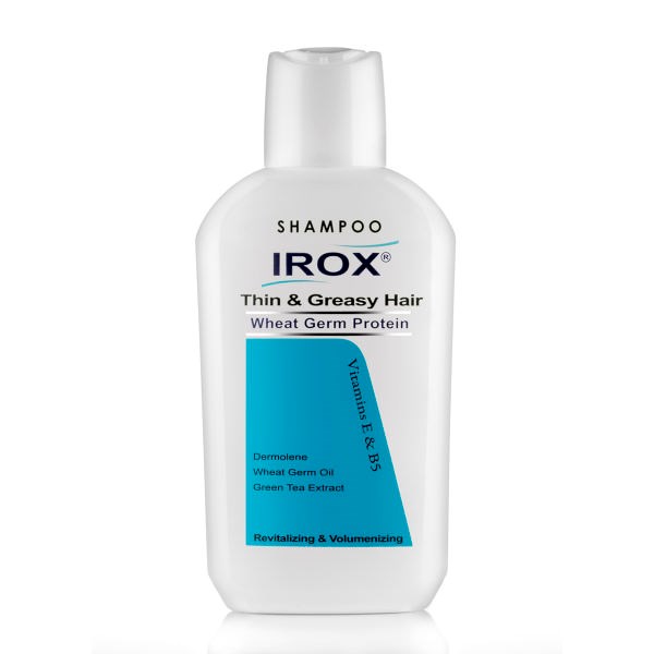 تصویر شامپو پروتئین جوانه گندم ایروکس مناسب موهای چرب و نازک ۲۰۰ گرم